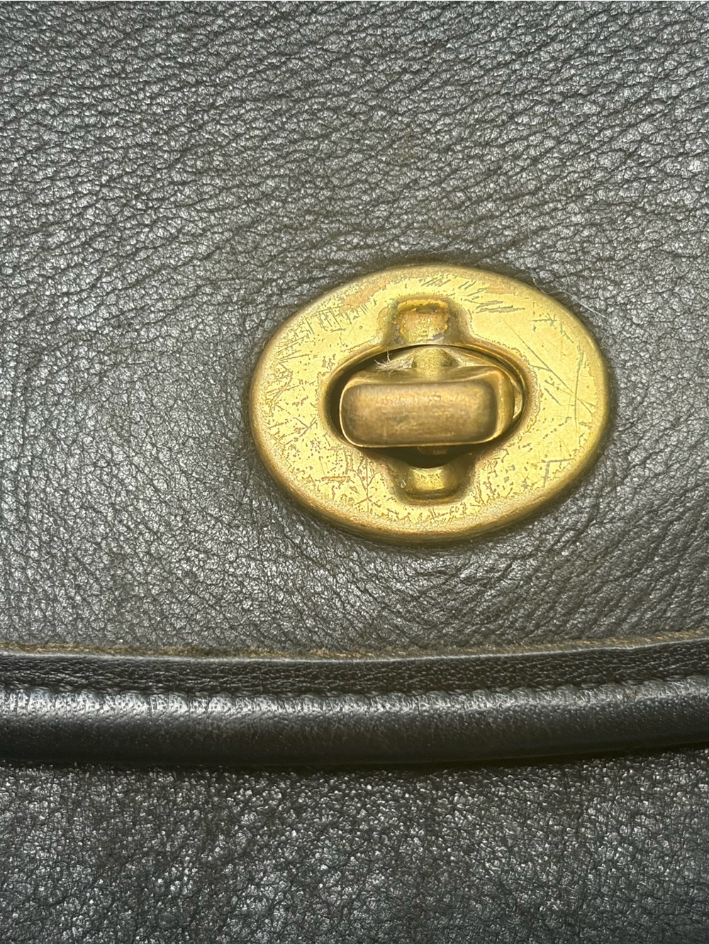 Vintage coach Lexington 5265 leather turn lock messenger briefcase - Picture 3 of 13